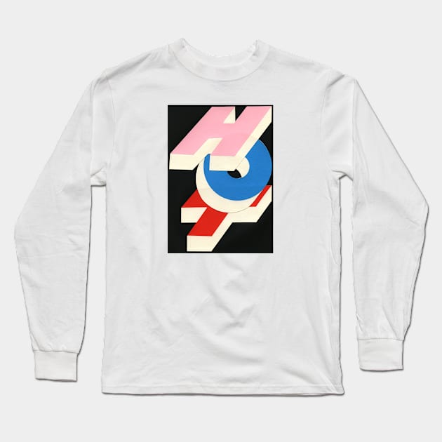 Hot 3D Long Sleeve T-Shirt by Rosi Feist